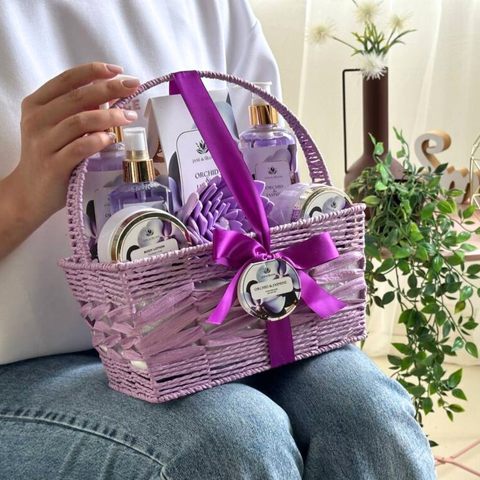 Spa Gift Basket - Orchid & Jasmine