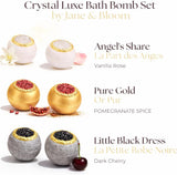 Crystal Luxe Bath Bomb Gift Set - Jane & Bloom